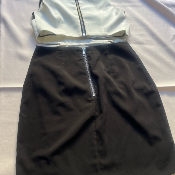 NBD the naven twins Black and White Mini Pencil Skirt Set - Picture 8 of 10